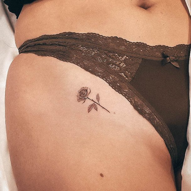 Terrific Design Ideas For Womens Small Hip Tattoo