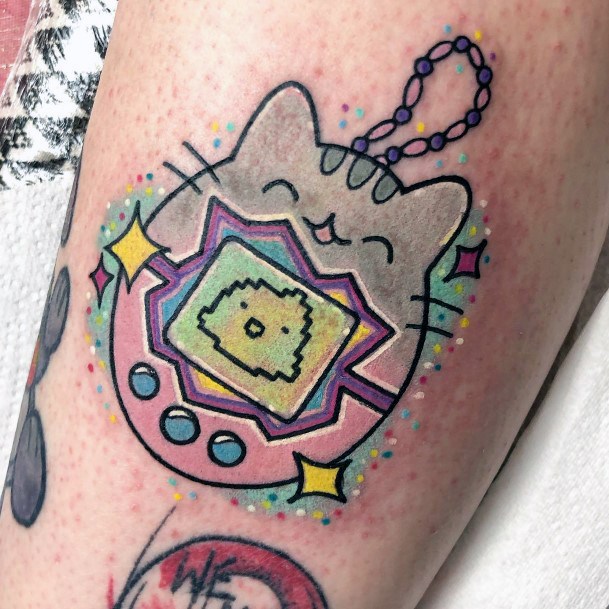 Terrific Design Ideas For Womens Tamagotchi Tattoo