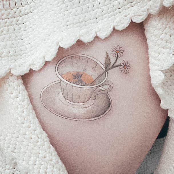 Terrific Design Ideas For Womens Tea Tattoo