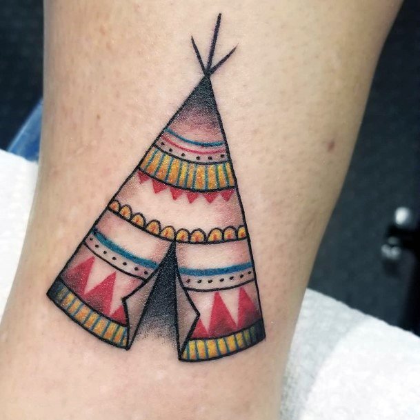 Terrific Design Ideas For Womens Tipi Tattoo