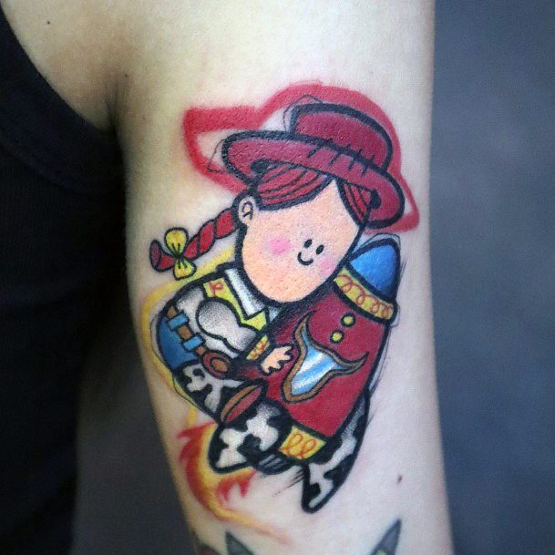 Terrific Design Ideas For Womens Toy Story Tattoo