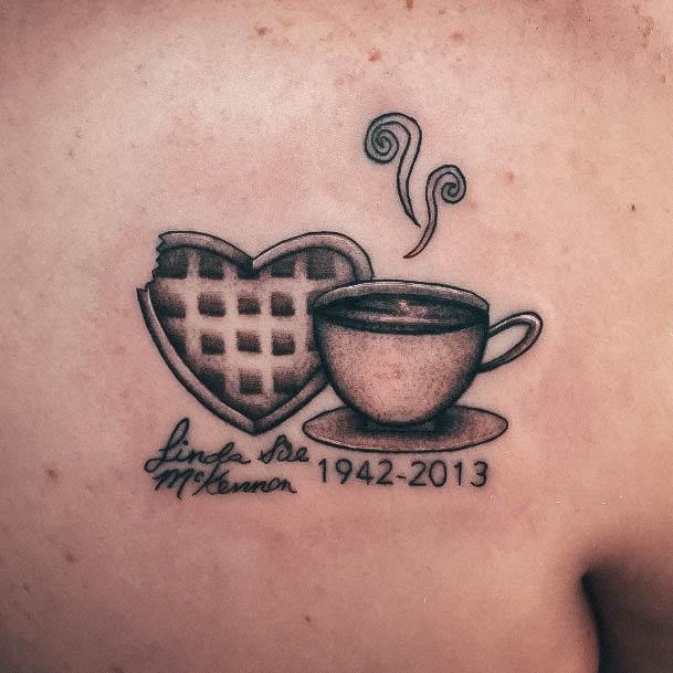 Terrific Design Ideas For Womens Waffle Tattoo