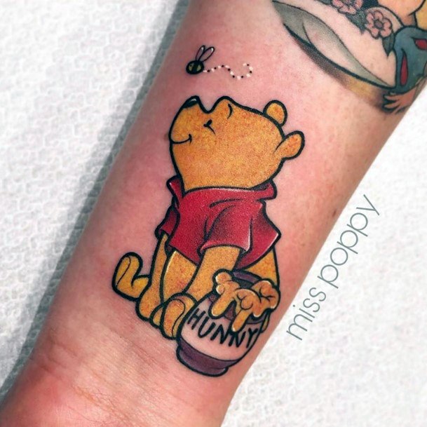 Terrific Design Ideas For Womens Winnie The Pooh Tattoo