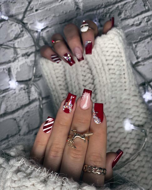 Terrific Design Ideas For Womens Winter Nail