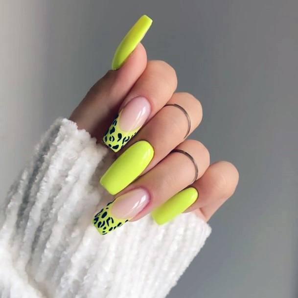 Terrific Design Ideas For Womens Yellow Summer Nail