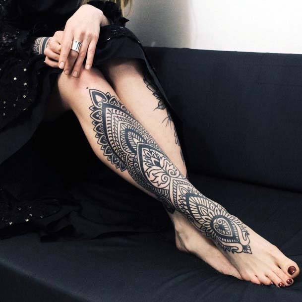 Terrific Foot Tattoo Womens Designs