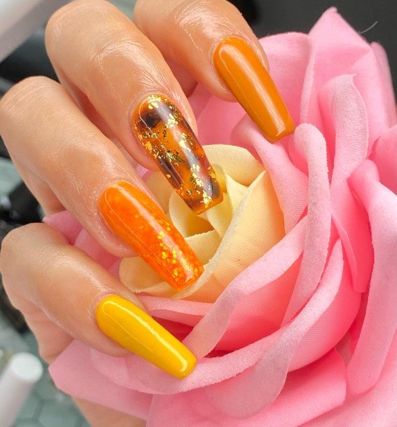 Thanksgiving Girls Nail Ideas