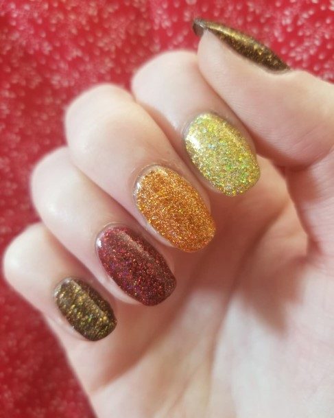 Thanksgiving Nail Feminine Designs