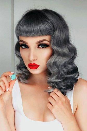 The Forties Sexy Sheer Wave Slight Grey Look For Women