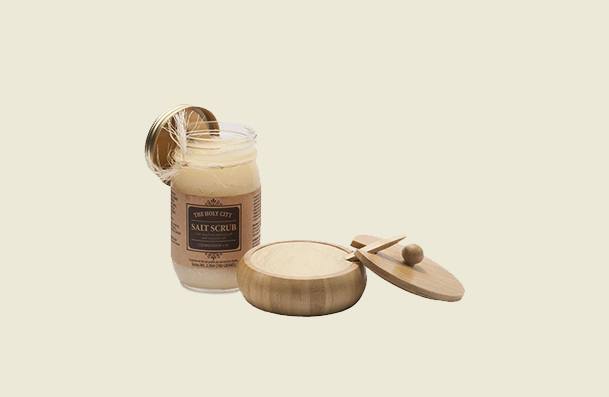 The Holy City Exfoliating Body Scrub Pure Dead Sea Salt Body Scrub For Women