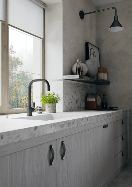 Thick Quartz Kitchen Countertop Design Ideas