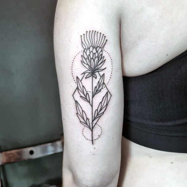 Thistleic Womens Thistle Tattoo Designs