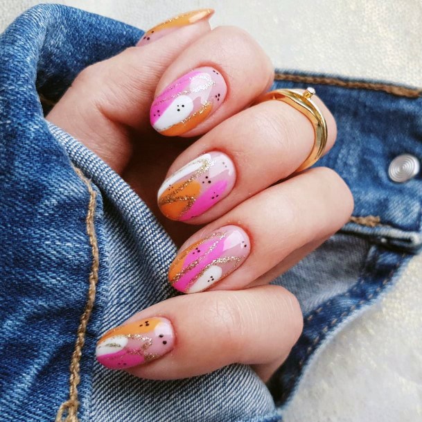 Three Colored Nail Ideas For Women