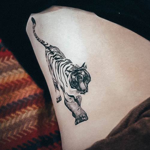 Tiger Tattoo Design Inspiration For Women