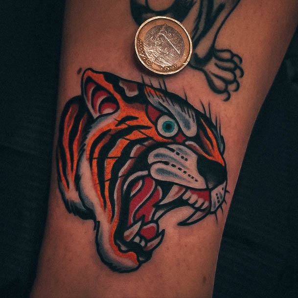 Tiger Womens Tattoos