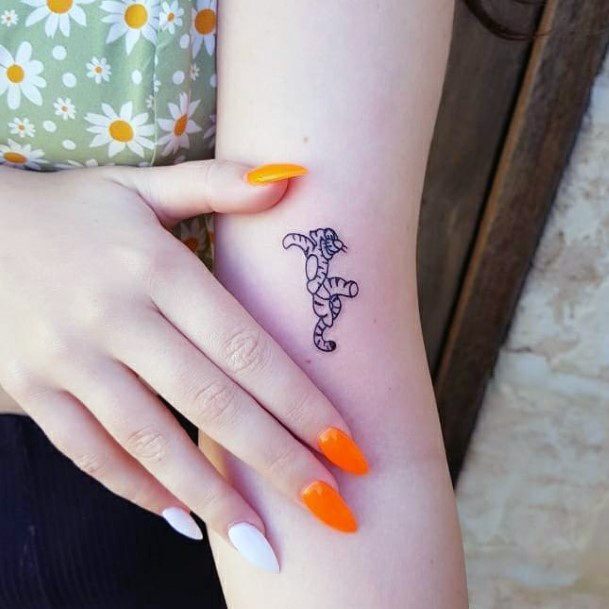 Tigger Tattoo by Meg this afternoon fyp disney disneytattoo tatto   TikTok