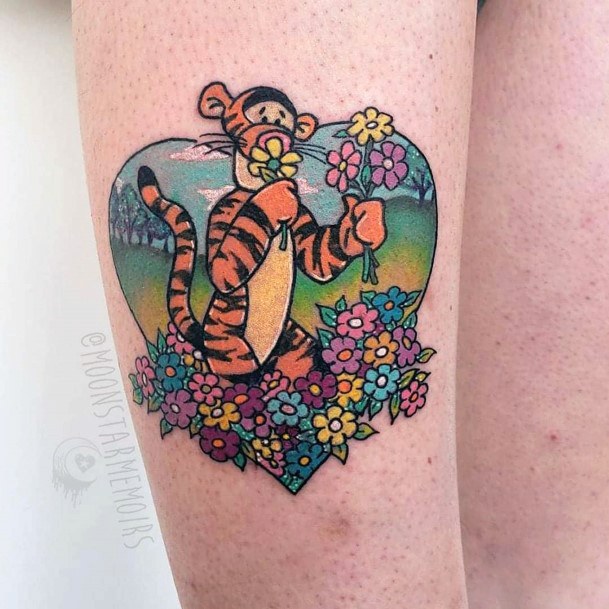 Tigger Tattoos For Girls