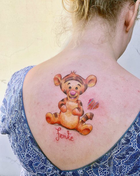 Tigger Womens Tattoo Designs