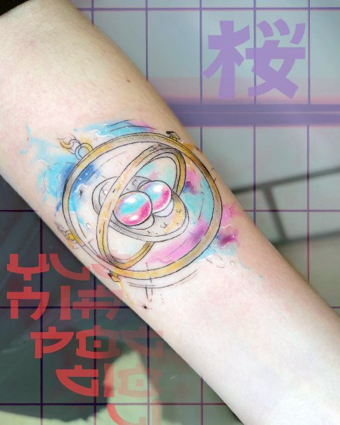 Time Turner Girls Tattoo Ideas