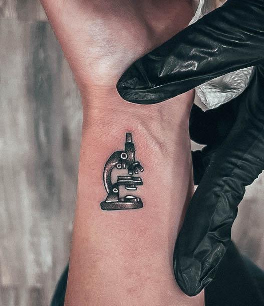 Microscope Tattoos