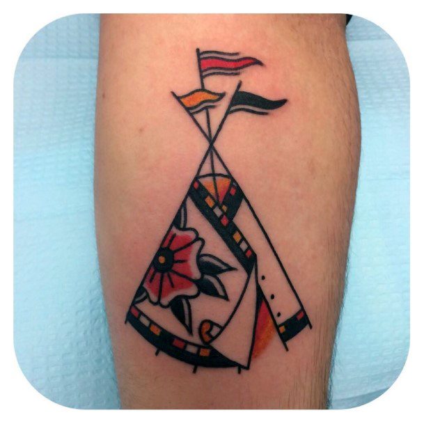 Tipi Tattoo Design Inspiration For Women