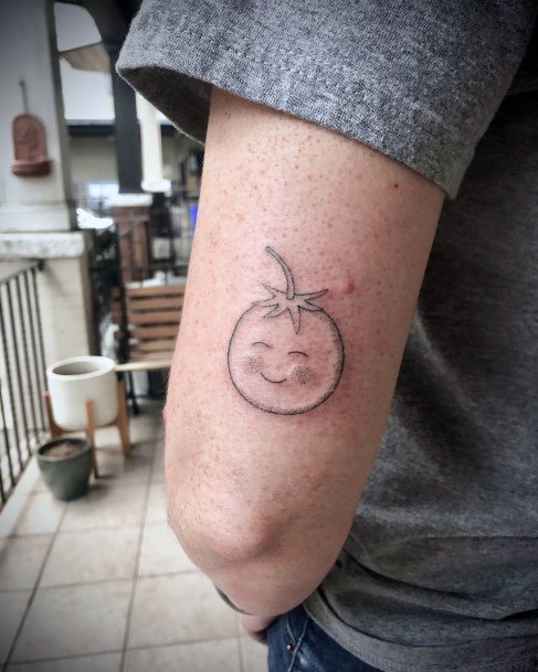 Tomato Tattoo Design Inspiration For Women