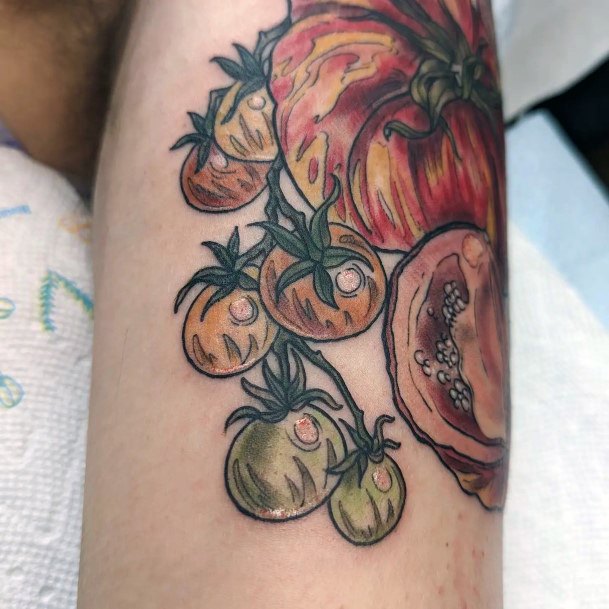 Tomato Tattoos For Girls