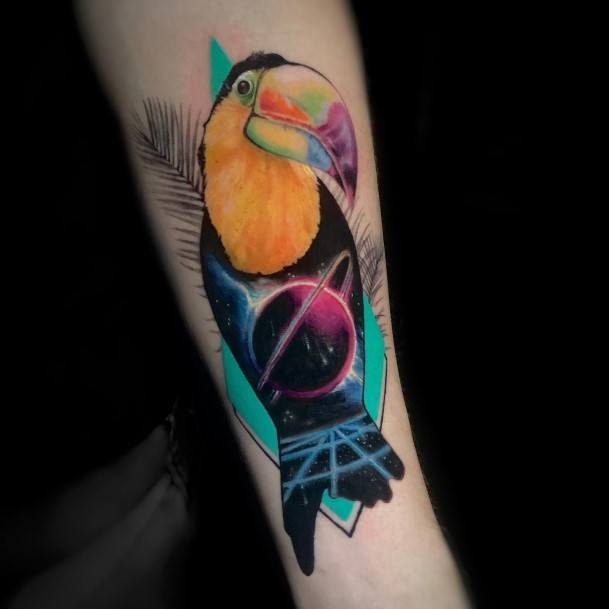 Toucan Female Tattoo Designs