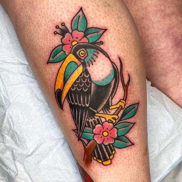 Toucan Tattoo Feminine Designs