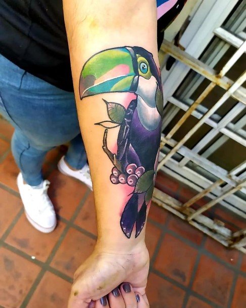 Toucan Womens Tattoo Designs