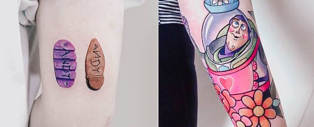 Top 100 Best Toy Story Tattoos For Women – Disney Design Ideas