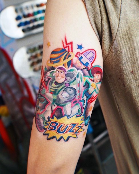 Toy Story Womens Tattoo Ideas