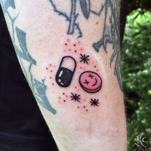 Pill Tattoo Designs