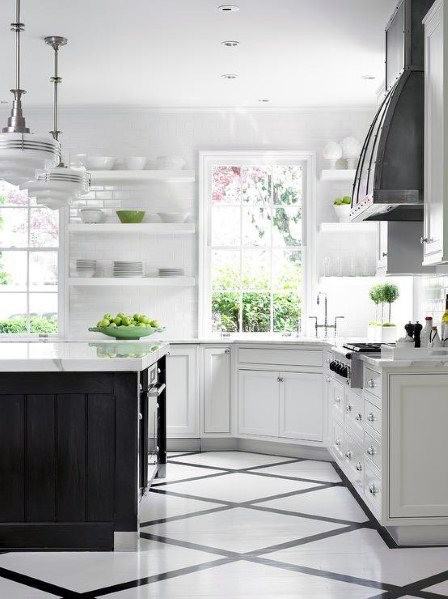 Traditional Kitchens Floor Ideas