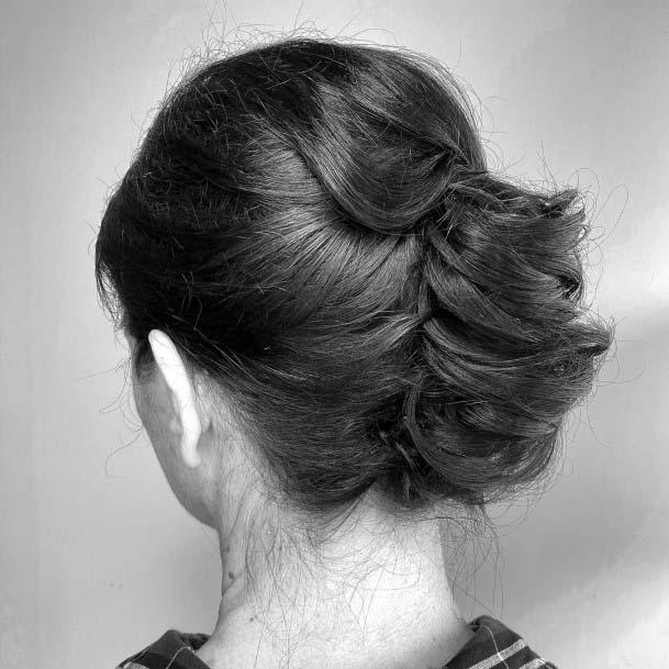 Traditional Messy French Twist For Women And Girls