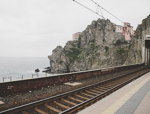 Train Connecting Five Villages Cinque Terre