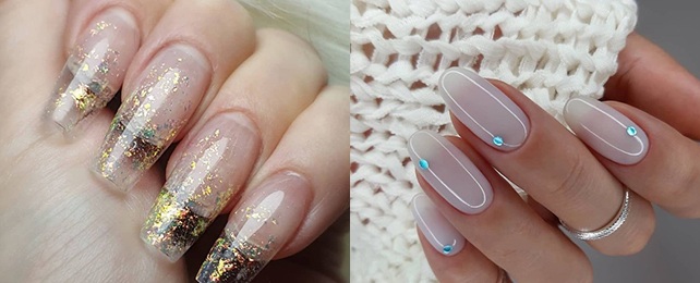 Top 100 Best Translucent Nails For Women – See Through Design Ideas