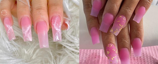 Top 100 Best Translucent Pink Nails For Women – Clear Design Ideas