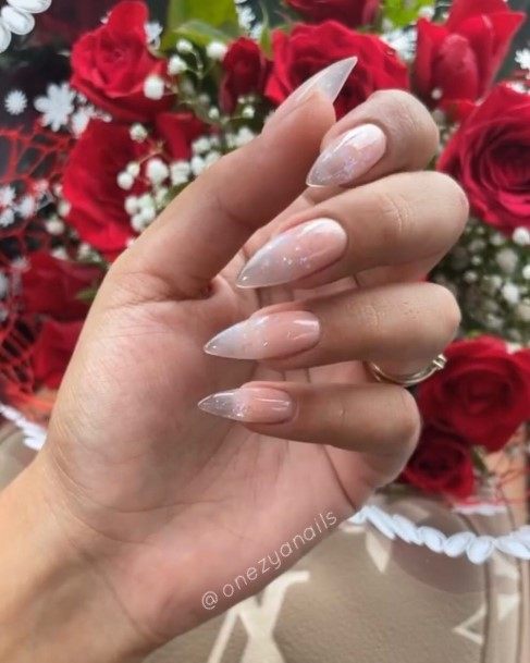 Translucent Womens Nail Ideas