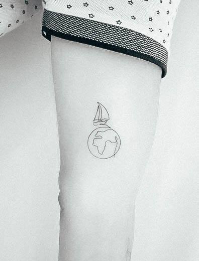 Travel Girls Tattoo Ideas