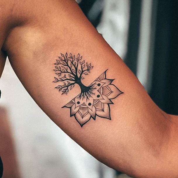 Tree Of Life Tattoos For Girls