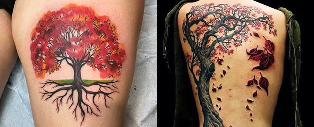 28 Tree Tattoos On Wrist  Fantastic Tree Tattoo  Psycho Tats