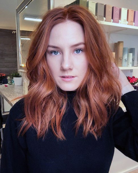 Trendy Haircut Inspirations Younger Girls Long Red Brown Straight Hair