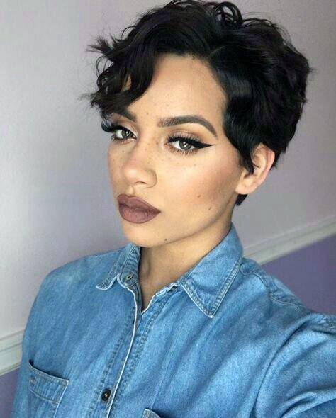 Trendy Haircuts For Gorgeous Black Women Bold Short Shaved Tapered