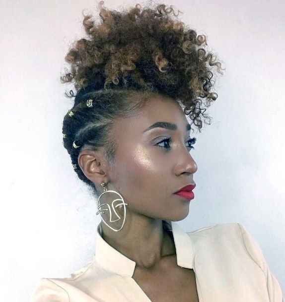 Trendy Updo Hairstyles For Black Women