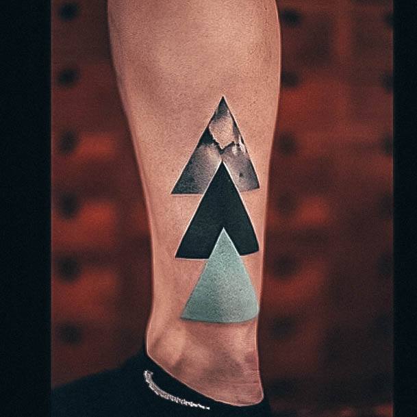 Triangle Tattoo Designs For Girls