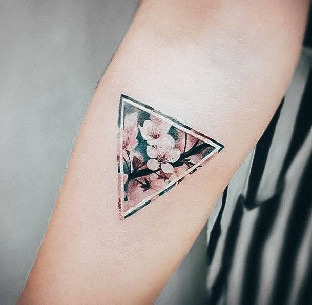 Triangle Womens Tattoos