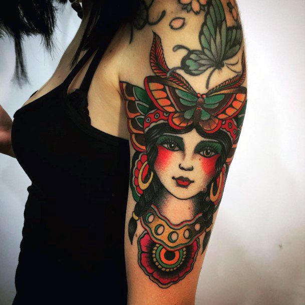 Top 110 Best Traditional Tattoo Ideas For Women Old School Designs