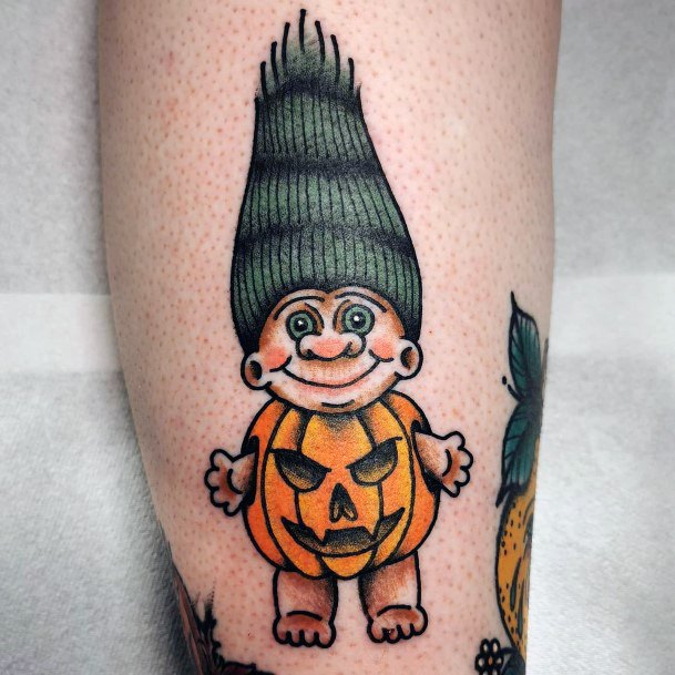 Troll Doll Female Tattoo Designs