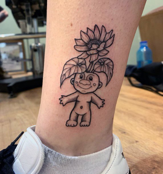 Troll Doll Tattoos Feminine Ideas